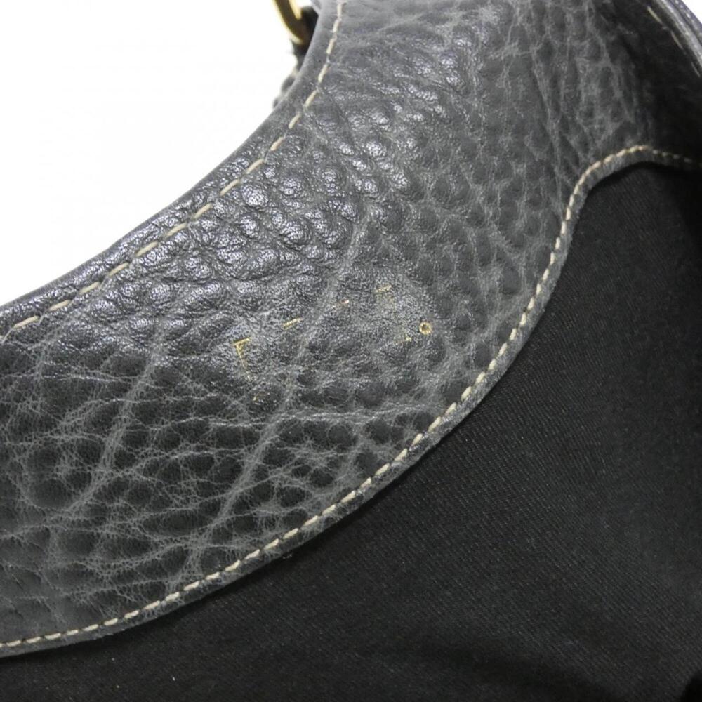 GUCCI Gray Horsebit Shoulder Bag - Picture 10 of 10